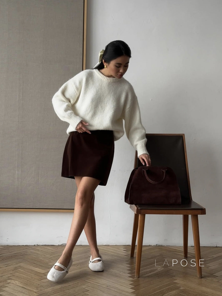 Jessie Colorblock Knit Sweater [VSXXKJEZ]