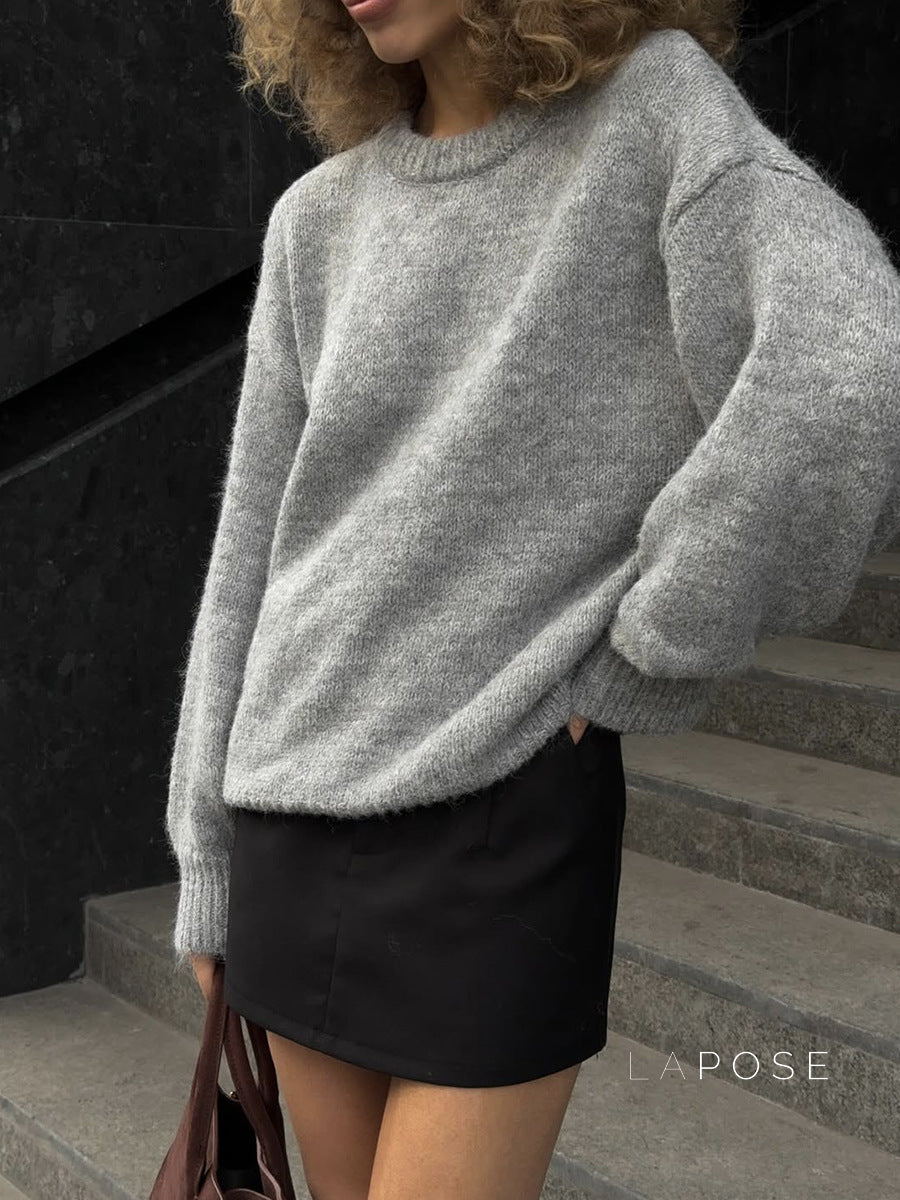 Jessie Colorblock Knit Sweater [KTNXCH2W]