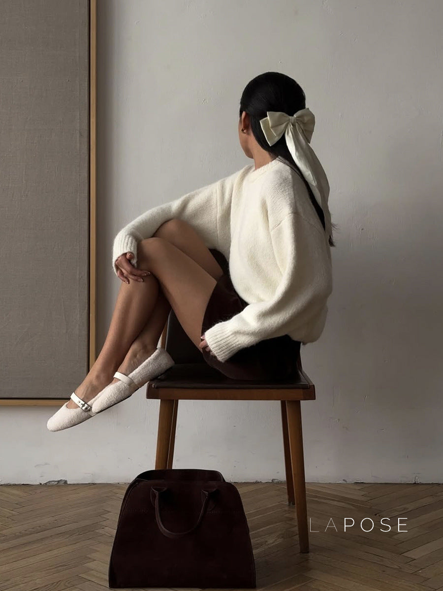 Jessie Colorblock Knit Sweater [5IH6Z8AB]
