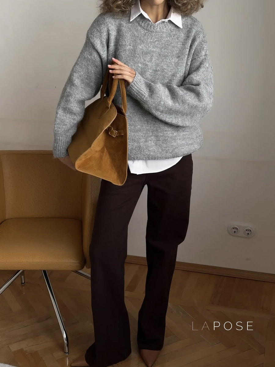 Jessie Colorblock Knit Sweater [JXOQMITP]