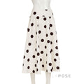 Jett Polka Dot Midi Skirt [M0SXGCVZ]
