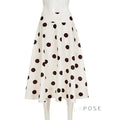 Jett Polka Dot Midi Skirt [2H6UW5MZ]