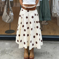 Jett Polka Dot Midi Skirt [RMH5YTML]