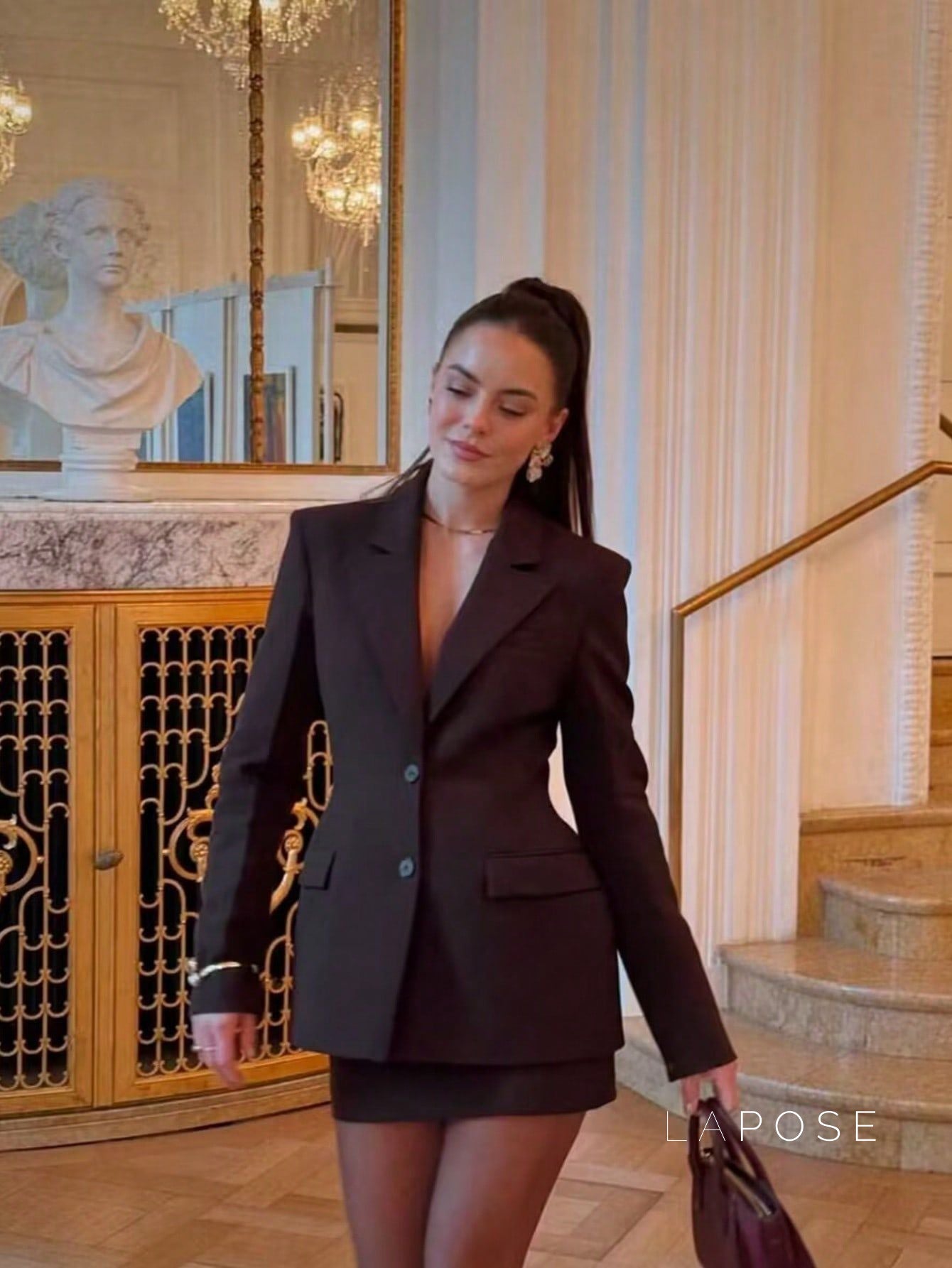 Jhene Waist-Cinching Blazer [8E632P9S]