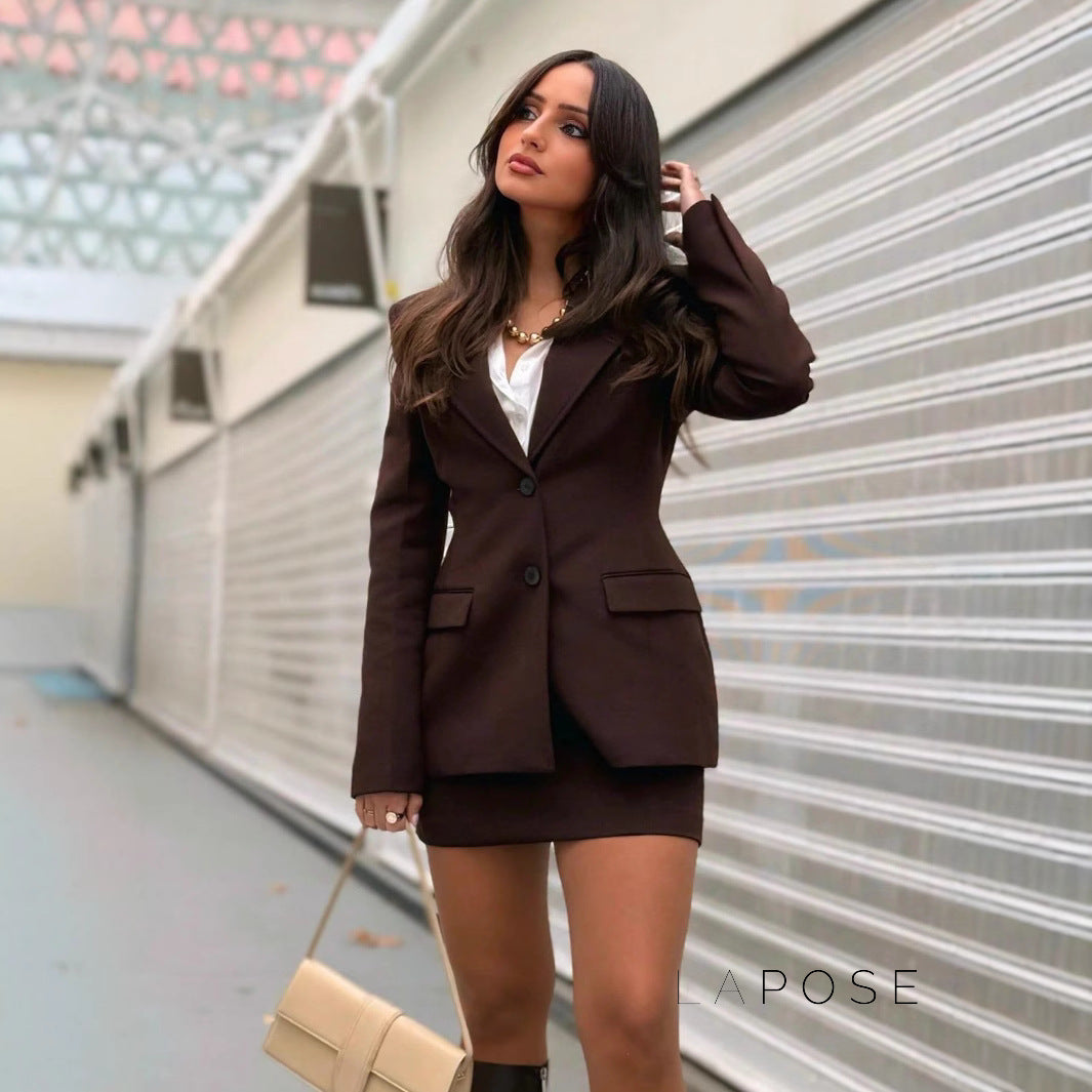 Jhene Waist-Cinching Blazer [26R86AHJ]