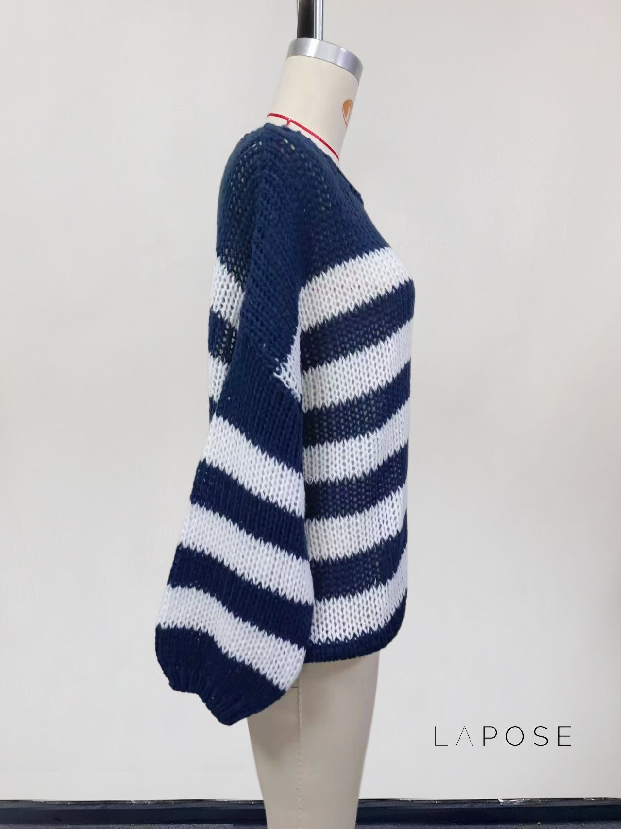 Johannah Striped Knit Sweater [D8PMCQT7]