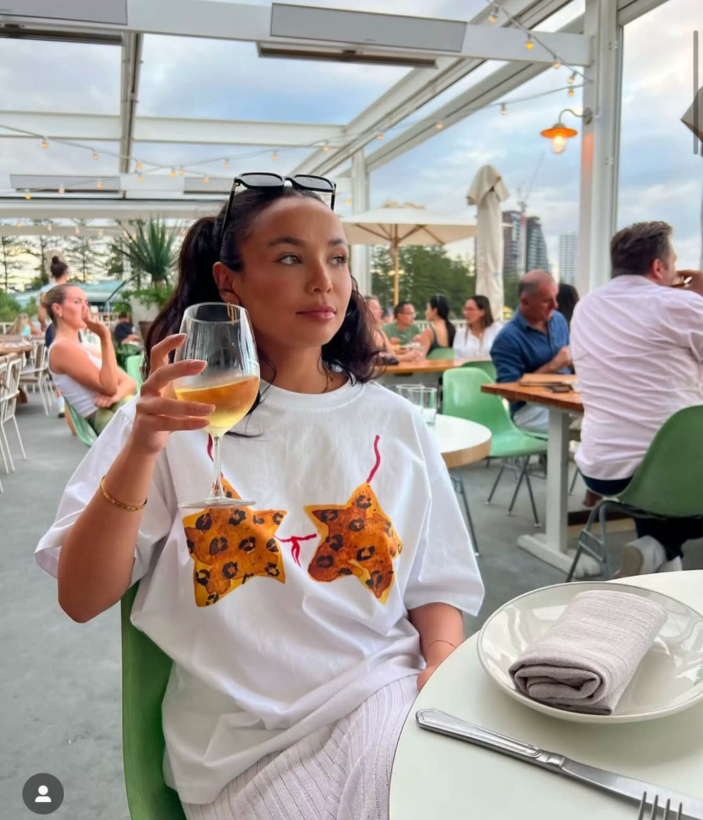 Jonah Oversized Star Bikini Tee