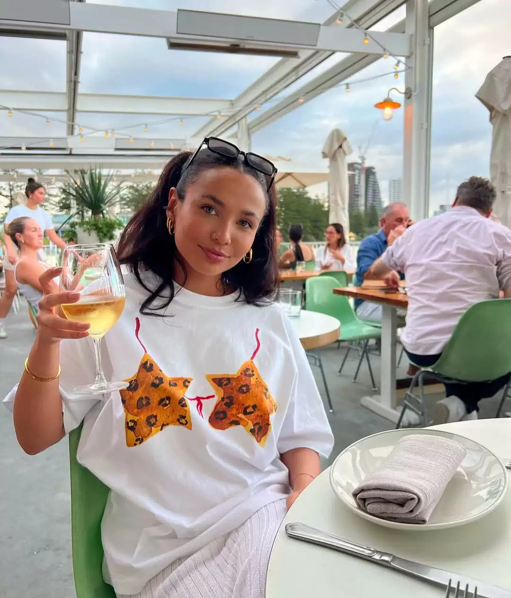 Jonah Oversized Star Bikini Tee