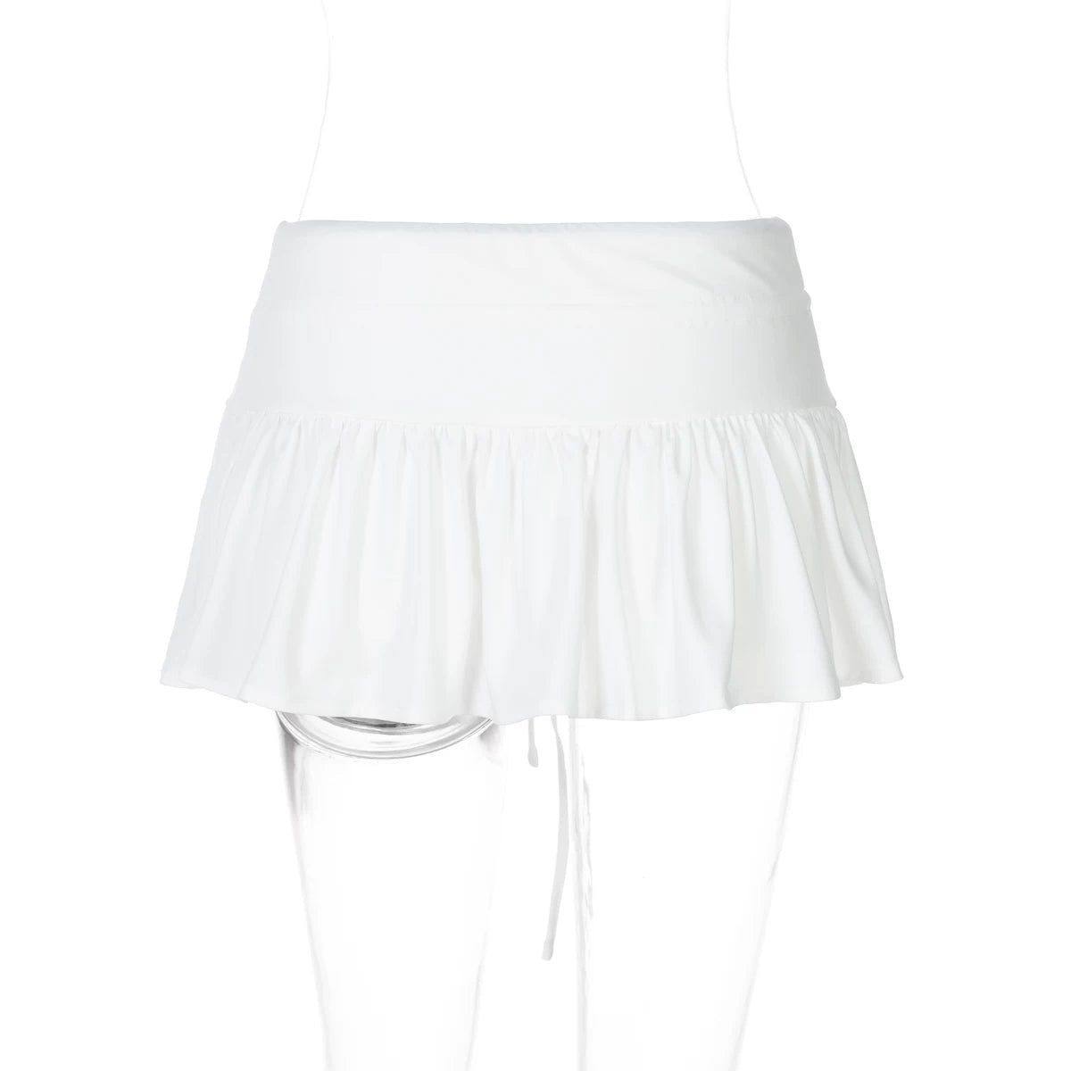 LaPose - Jordynn Lace Trim Mini Skirt Set
