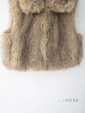 Journey Faux Fur Vest [4Y0X9ILI]