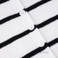Joyanna Striped Cropped Knit Cardigan [BIRFQRC6]