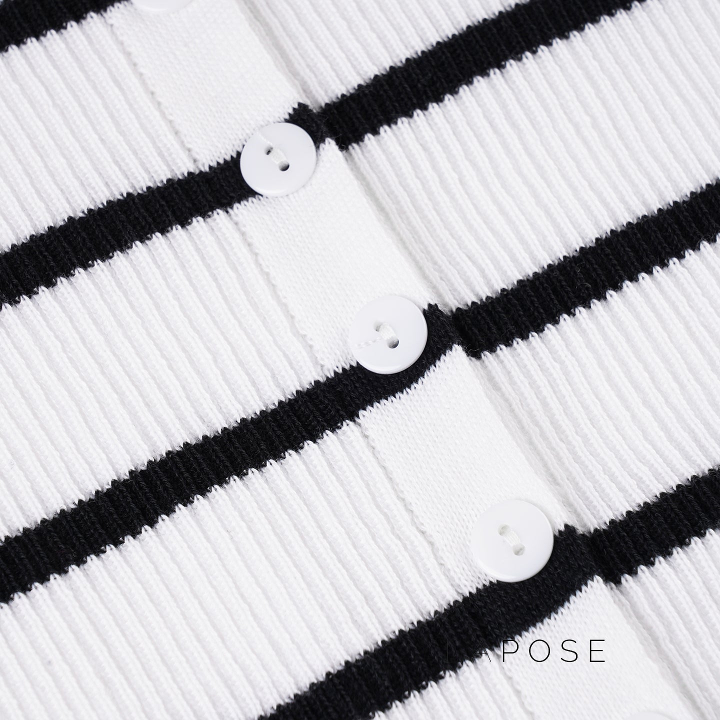 Joyanna Striped Cropped Knit Cardigan [BIRFQRC6]