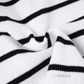 Joyanna Striped Cropped Knit Cardigan [P7NKE061]