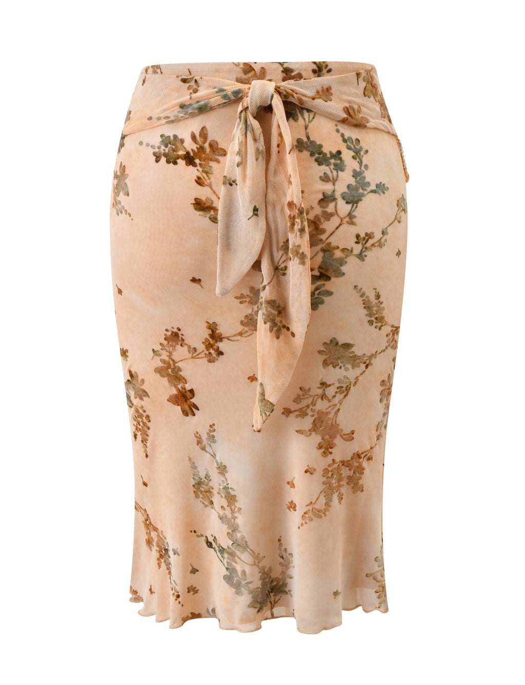 LaPose Joycelyn Burnout Fringe Midi