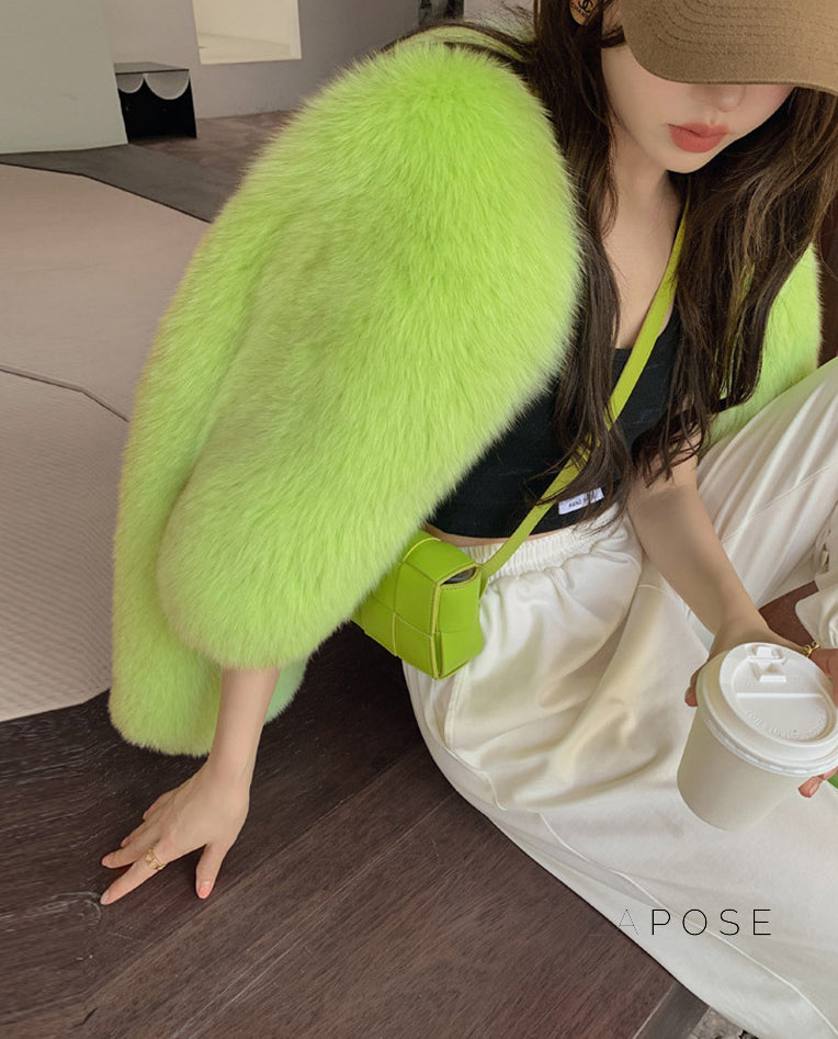 Juliett Faux Fur Coat [7HTB19H2]
