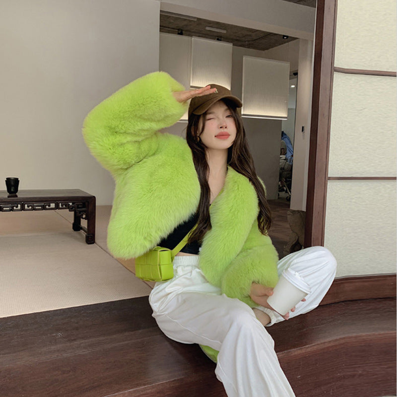 Juliett Faux Fur Coat [SIJWFLB0]