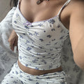 Julietta Floral Lounge Short Set [GFCZFY5T]