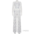Julietta Floral Lounge Short Set [NVDJ1BB1]