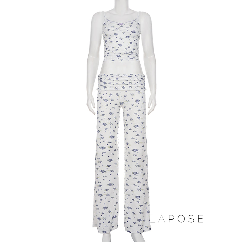 Julietta Floral Lounge Short Set [NVDJ1BB1]