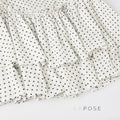 Jumana Polka Dot Smocked Mini Dress [ZNO32UHT]