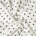 Jumana Polka Dot Smocked Mini Dress [22JLJ25B]