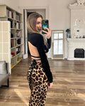 Kailea Leopard Maxi Skirt [2ZV4945H]