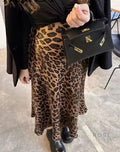 Kailea Leopard Maxi Skirt [PYGRENE4]