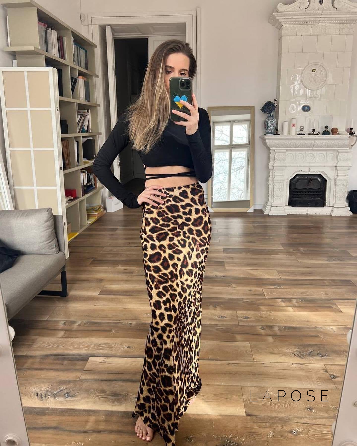 Kailea Leopard Maxi Skirt [5K0F72I3]