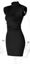 Kailey High Neck Bodycon Dress [JEV0Q4CV]
