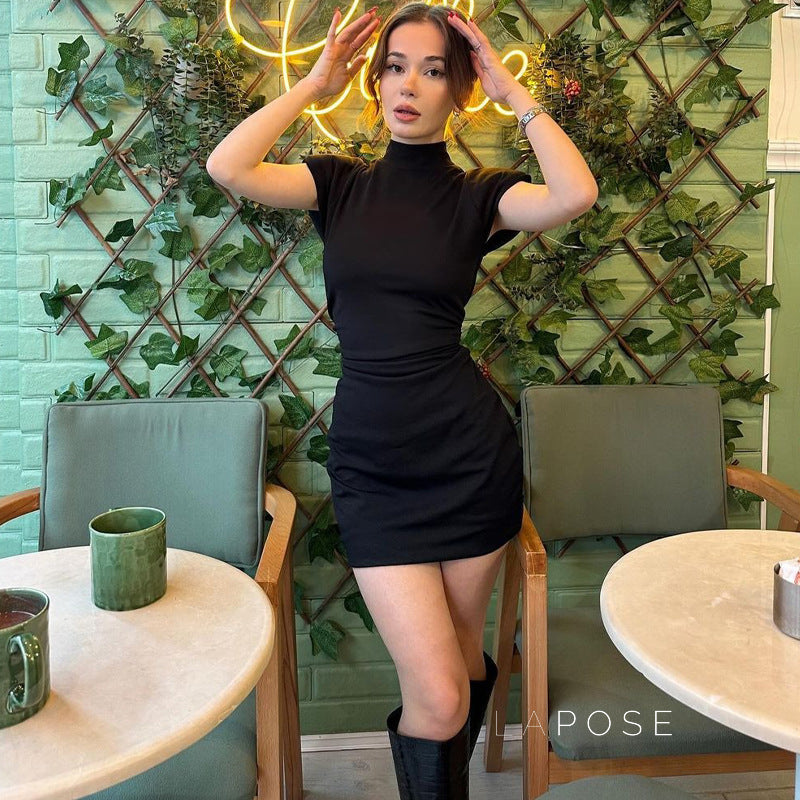 Kailey High Neck Bodycon Dress [3LR2J70P]