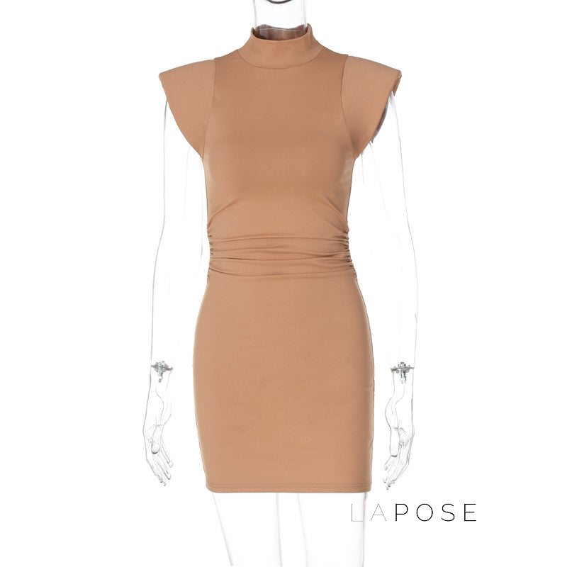 Kailey High Neck Bodycon Dress [J6RNNF3R]