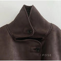 Kaiulani Faux Fur Zip Jacket [POWZPH8A]