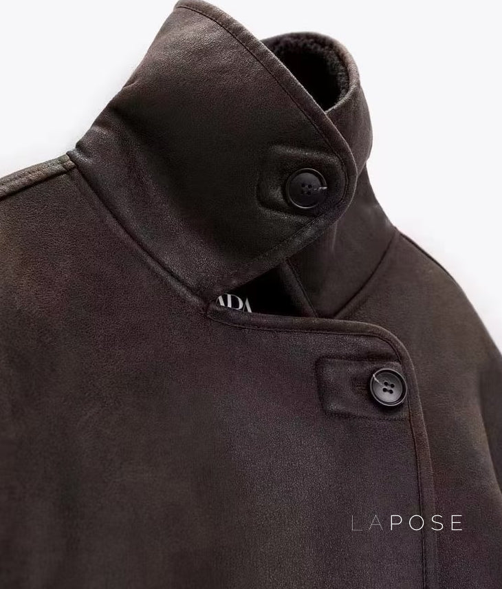 Kaiulani Faux Fur Zip Jacket [NEZMMT6T]
