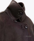 Kaiulani Faux Fur Zip Jacket [NEZMMT6T]