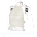 Kaiyah Backless Halter Top