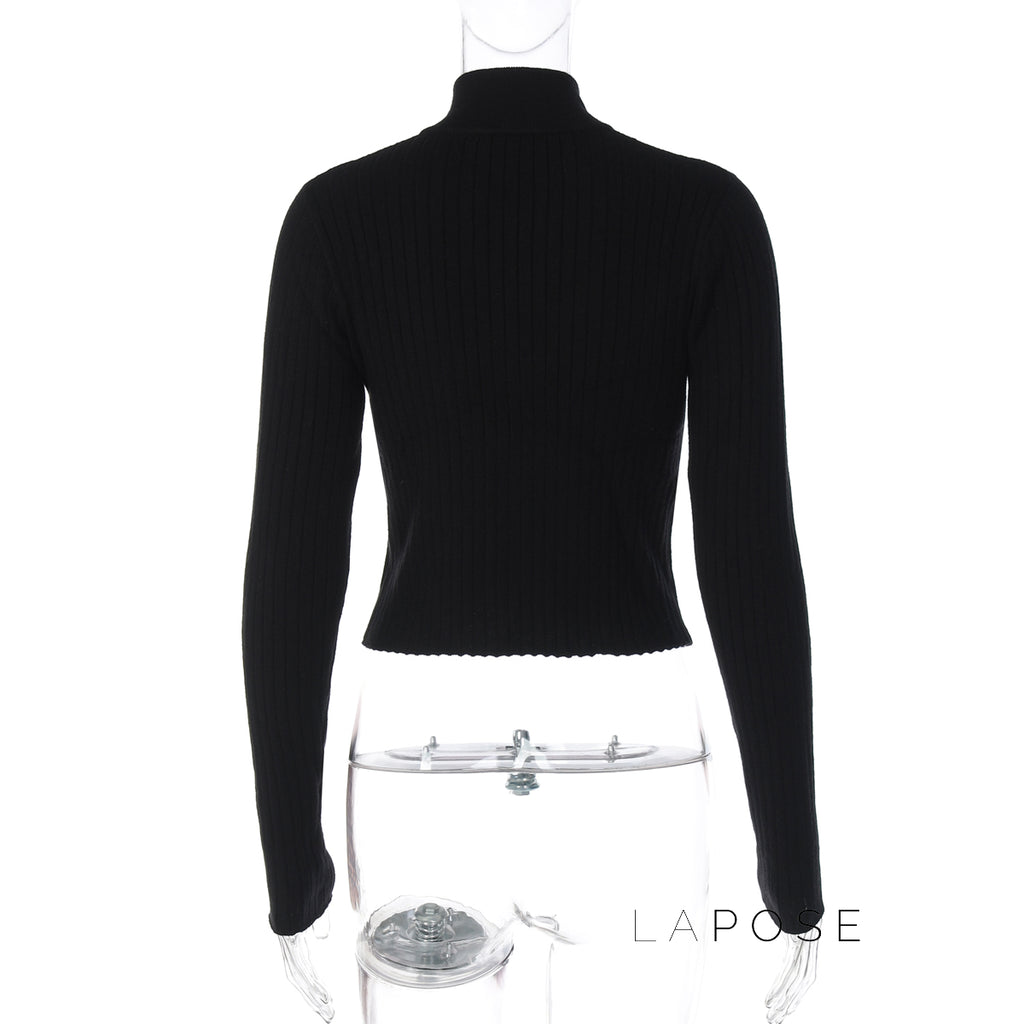 Kaleyah Color-Block Knit Cardigan [RC47XT0J]