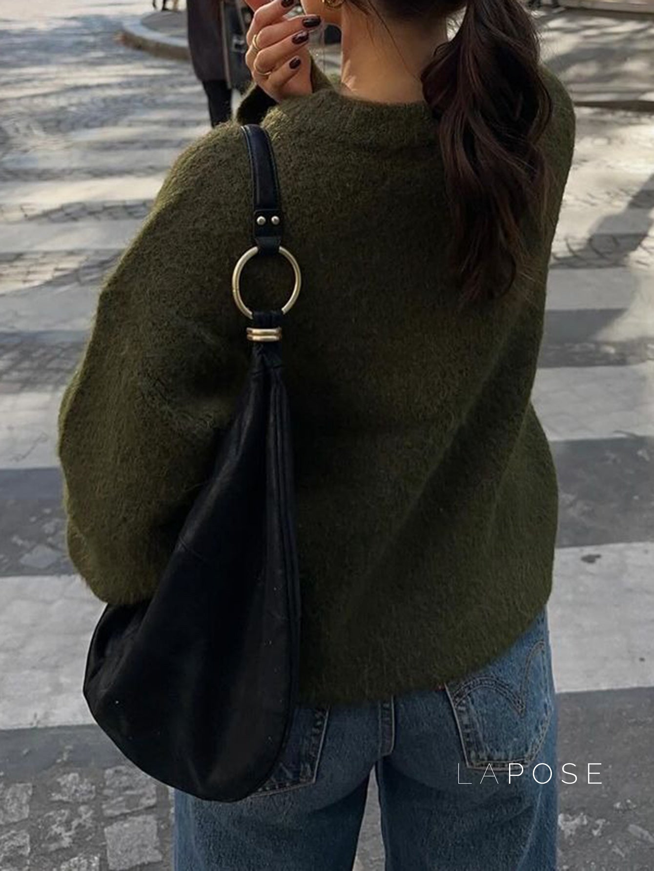 Kalie Relaxed Knit Sweater [1AZQUNKK]