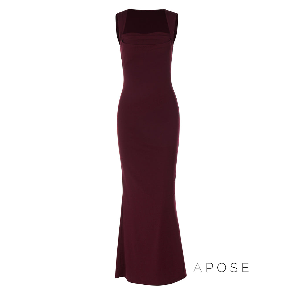 Kambria Square Neck Maxi Dress [MTFV1QP3]