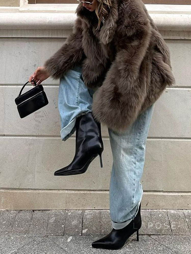 Kamiya Faux Fur Coat [SYO5TTPV]