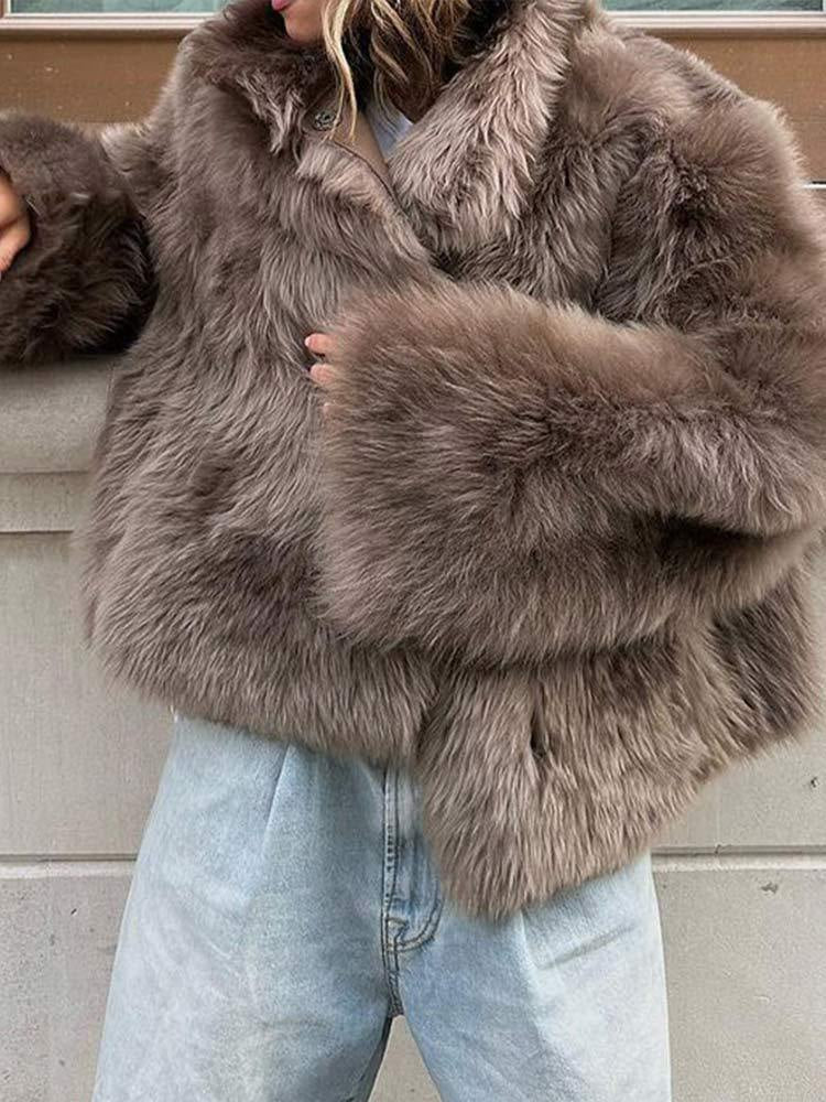 Kamiya Faux Fur Coat [1Z4AAHK1]