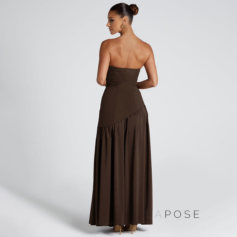 Kamree Strapless Backless Maxi Dress [996CTUGU]