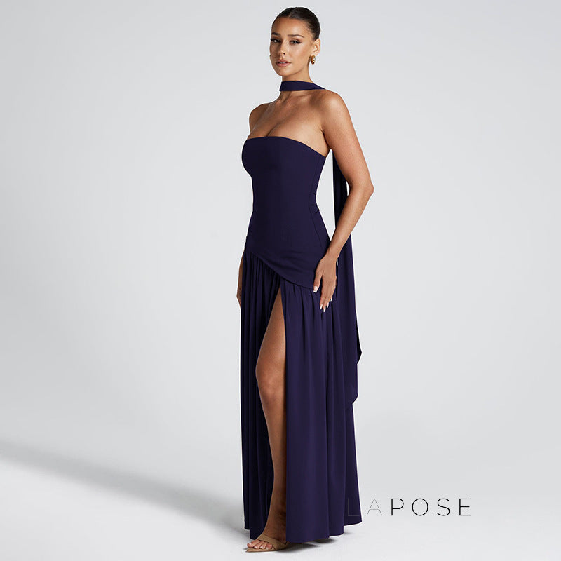 Kamree Strapless Backless Maxi Dress [N1FF6NEZ]