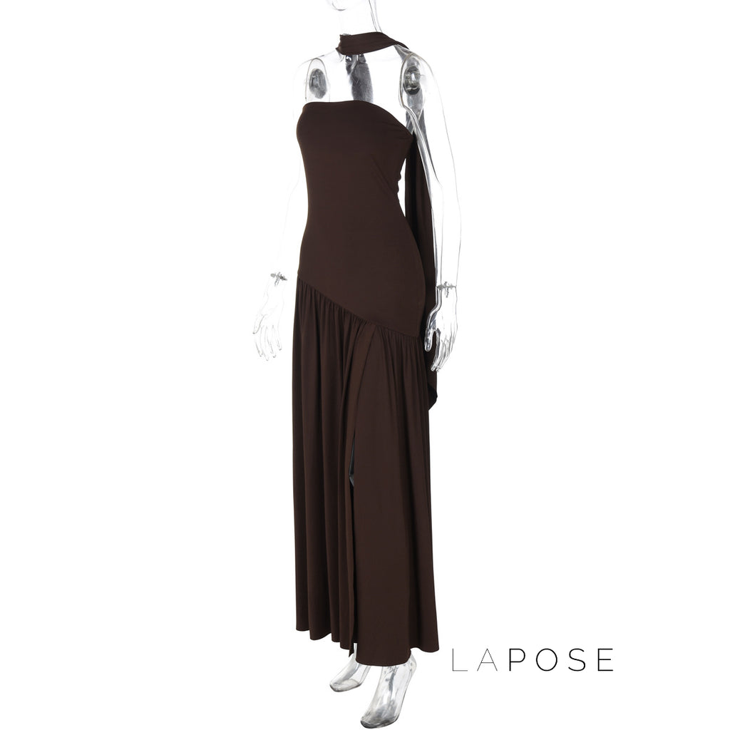 Kamree Strapless Backless Maxi Dress [WZVKZ0OE]