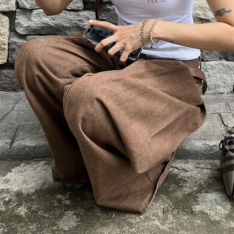 Katelynn Vintage Wide-Leg Jeans [96DRCYTI]