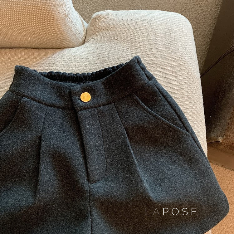 Katharine Tailored High-Waist Shorts [ZV9X9BAA]