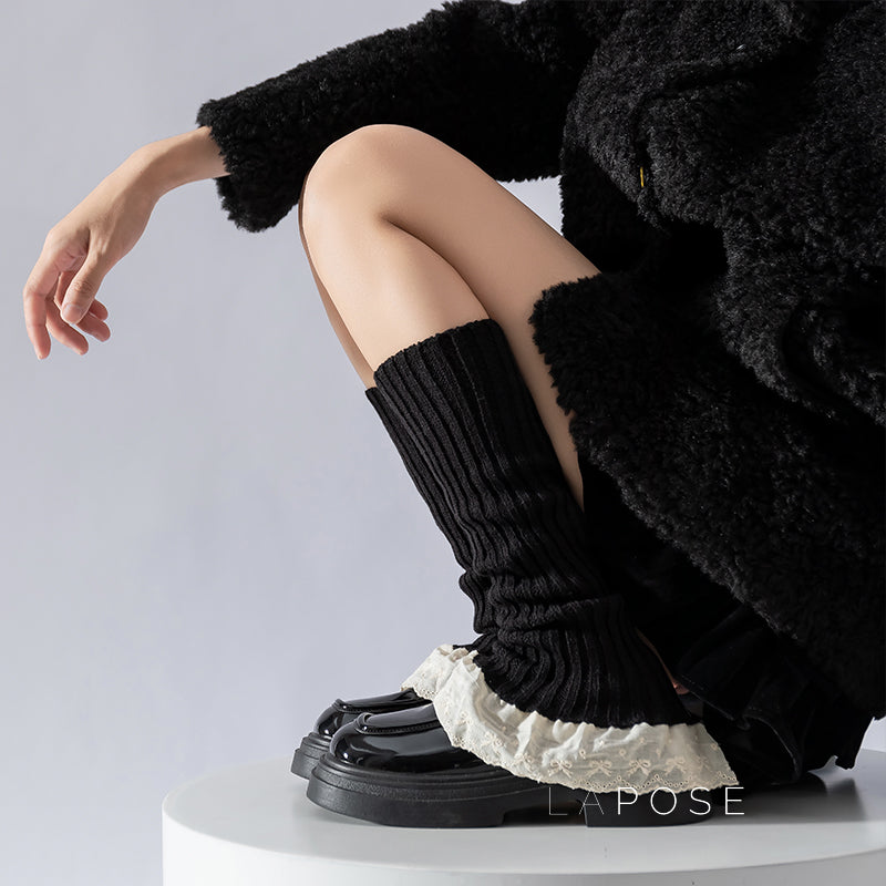 Kathleen Lace Knit Socks [6V1TIQ2K]