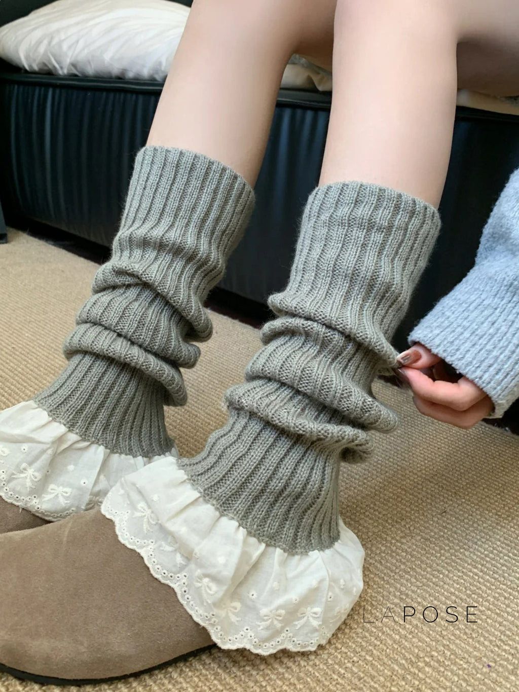 Kathleen Lace Knit Socks [IQVDUHXQ]