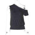 Kathryn One-Shoulder Tee
