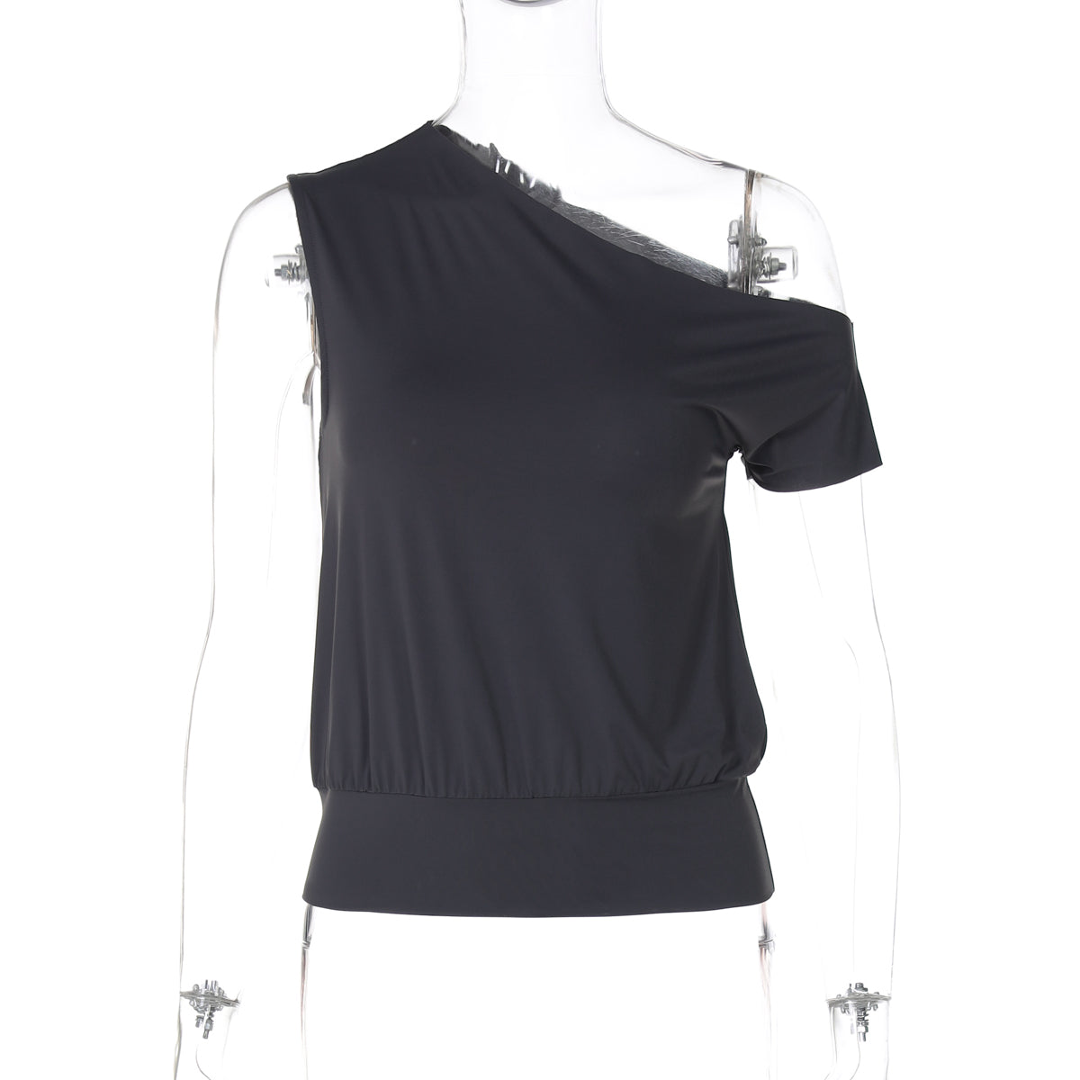 Kathryn One-Shoulder Tee