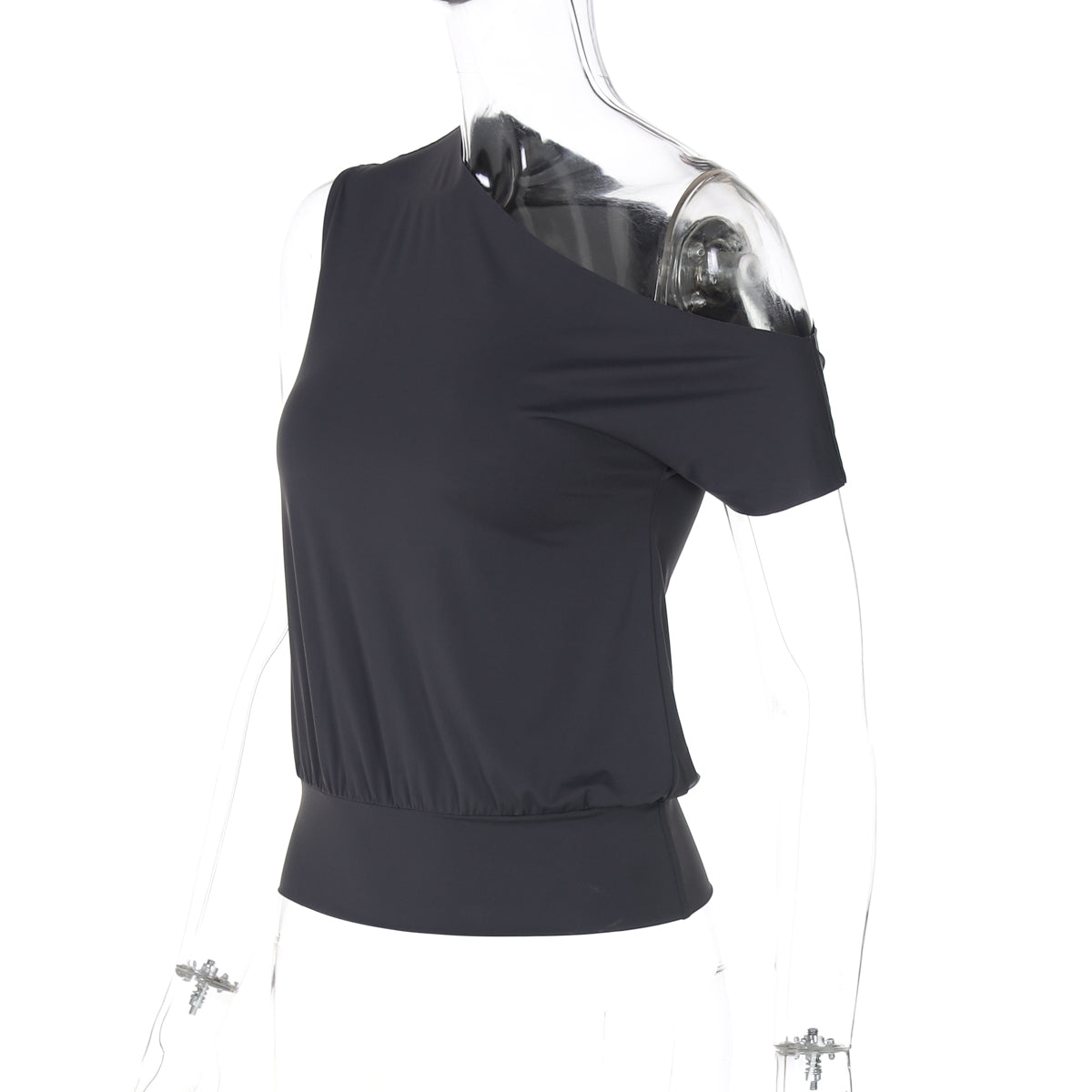 Kathryn One-Shoulder Tee